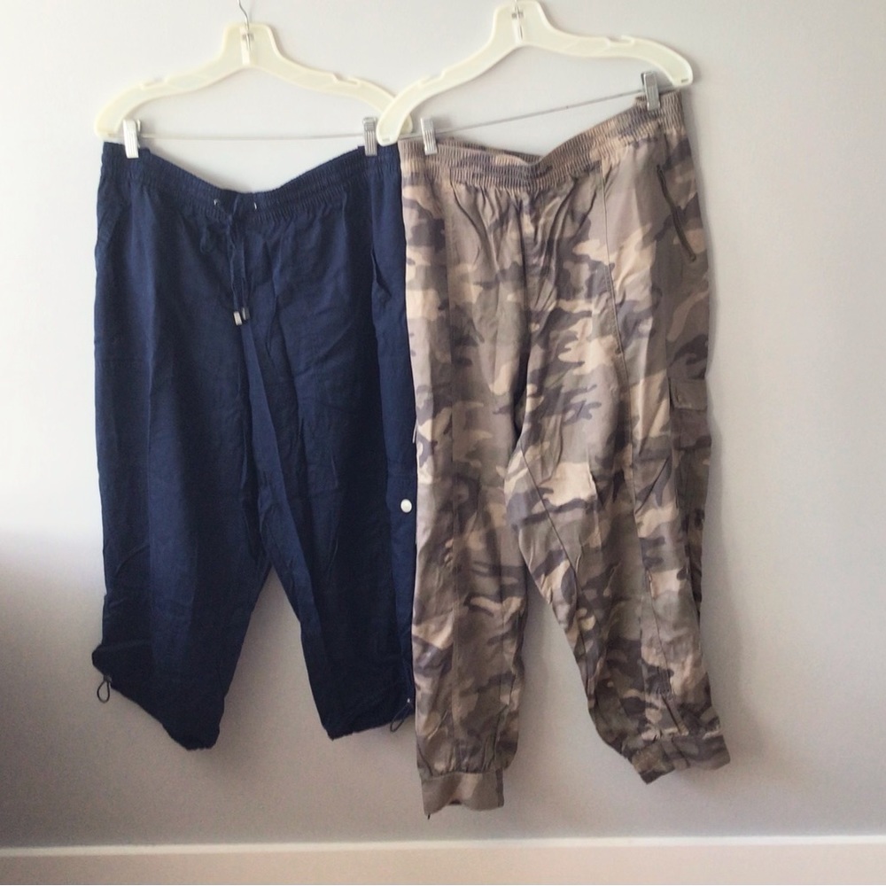 2 new Lane Bryant prs Capri both new with tags and both sz 22/24
